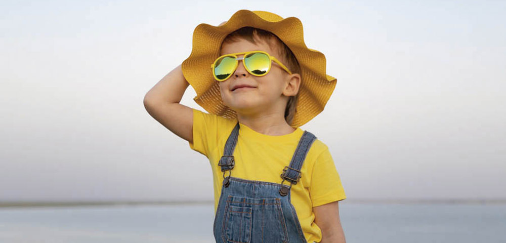 Los niños necesitan gafas de sol, pero no cualquiera
